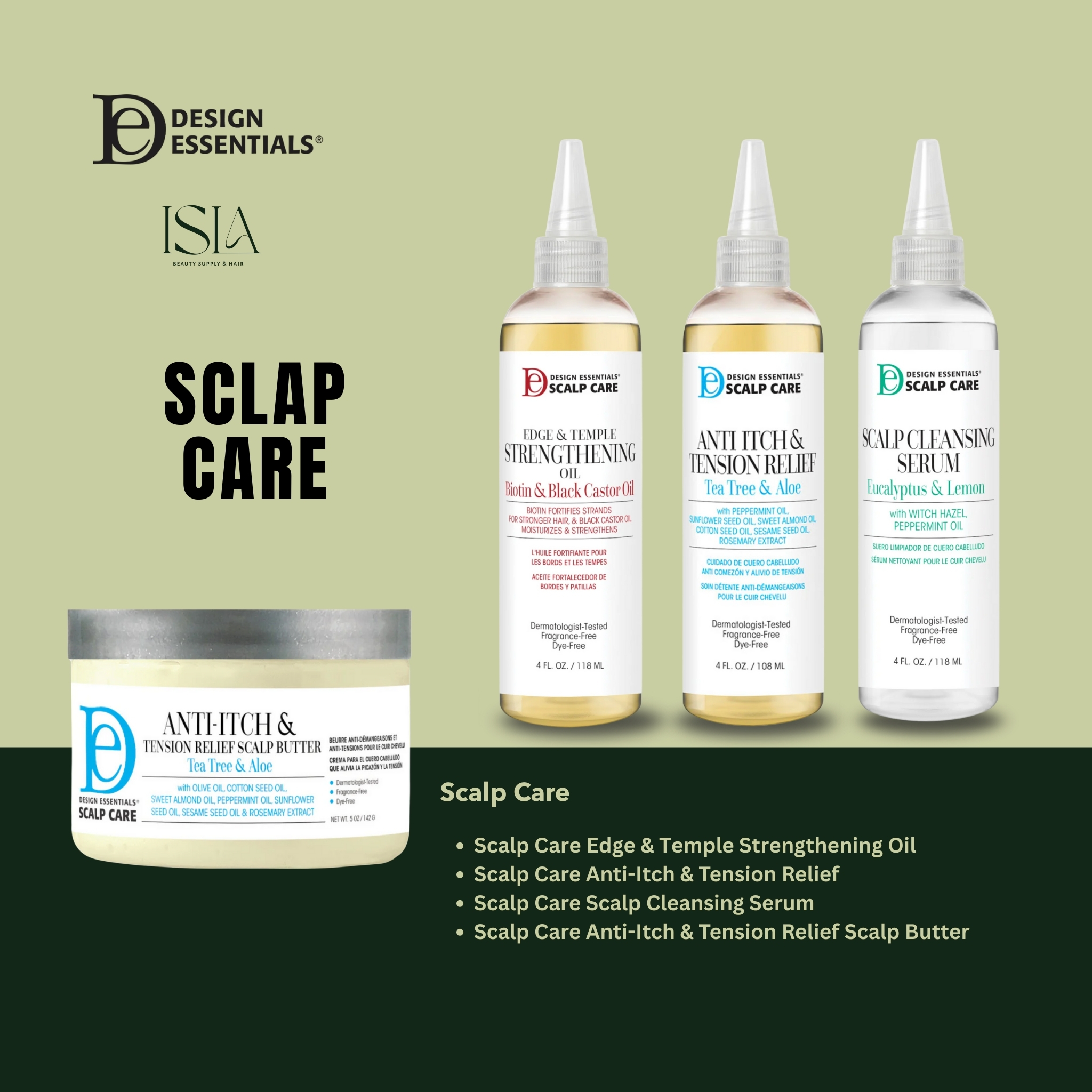 DE Scalp Care - Isla Beauty Supply