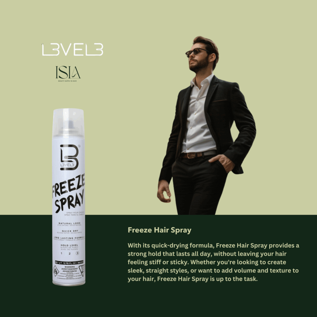 Freeze Hair Spray - level 3 - Isla Beauty Supply